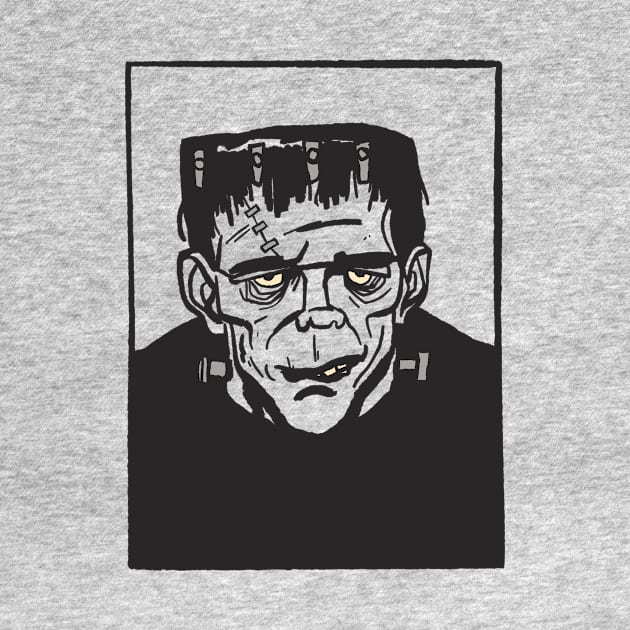 Frankenstein - Yeah I Know It's Actually Frankenstein's Monster by sombreroinc